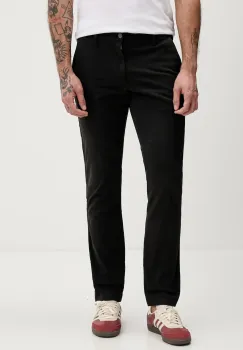 Tommy Jeans pantaloni bluza barbateasca neagra, croita, DM0DM22404 imagine