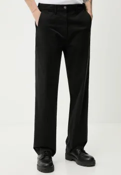 Tommy Jeans pantaloni camasa dreapta neagra pentru barbati DM0DM22649 imagine