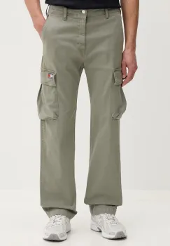Tommy Jeans pantaloni cargo pentru barbati din bumbac cu elastan imagine