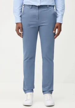 Tommy Jeans pantaloni culoarea verde, mulata, DM0DM20282 imagine