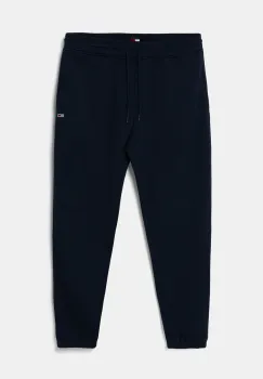 Tommy Jeans pantaloni de trening culoarea albastru marin, neted, DM0DM20473 imagine