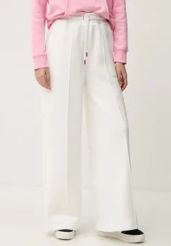 Tommy Jeans pantaloni de trening culoarea bej, uni, DW0DW20560 imagine