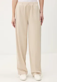 Tommy Jeans pantaloni de trening culoarea bej, uni, DW0DW22633 imagine