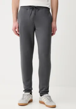 Tommy Jeans pantaloni de trening culoarea bleumarin, uni, DM0DM20473 imagine