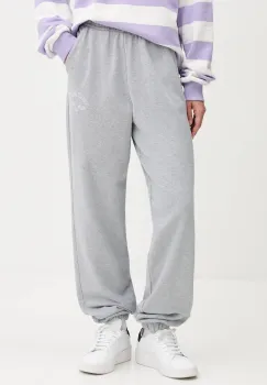 Tommy Jeans pantaloni de trening culoarea gri, melanj, DW0DW20994 imagine