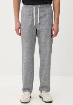 Tommy Jeans pantaloni pentru barbati, cu in imagine