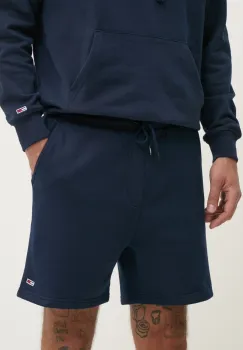 Tommy Jeans pantaloni scurti barbati, culoarea albastru marin, DM0DM21931 imagine