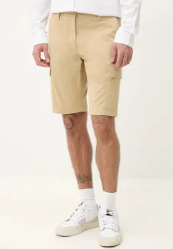 Tommy Jeans pantaloni scurti barbati, culoarea verde, DM0DM21949 imagine