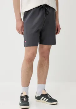 Tommy Jeans pantaloni scurti culoarea gri, DM0DM21370 imagine