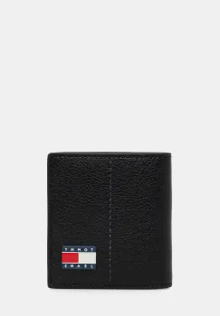 Tommy Jeans portofel culoarea negru, AM0AM13698 imagine