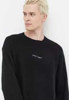 Tommy Jeans pulover barbati, culoarea negru imagine