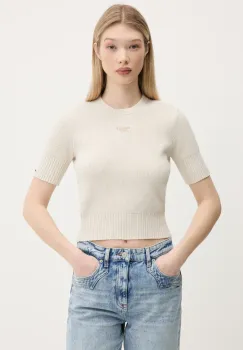 Tommy Jeans pulover culoarea bej, DW0DW20380 imagine