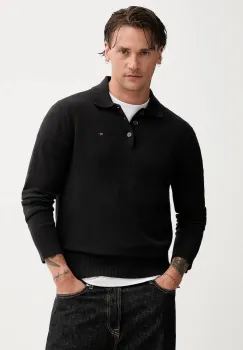 Tommy Jeans pulover de bumbac culoarea gri, DM0DM20304 imagine