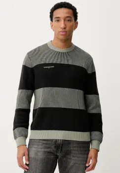 Tommy Jeans pulover de bumbac culoarea verde, DM0DM22110 imagine
