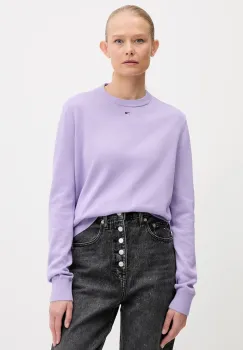 Tommy Jeans pulover de bumbac light, DW0DW20159 imagine