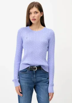 Tommy Jeans pulover de bumbac light, DW0DW22165 imagine