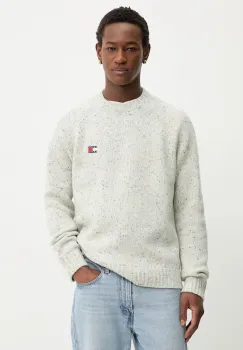 Tommy Jeans pulover din amestec de lana imagine