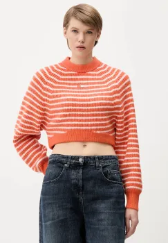 Tommy Jeans pulover din amestec de lana culoarea portocaliu, DW0DW21677 imagine