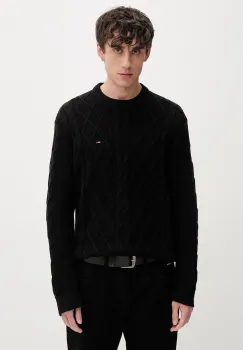 Tommy Jeans pulover pentru barbati, din bumbac imagine