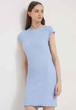 Tommy Jeans rochie mini, mulata imagine