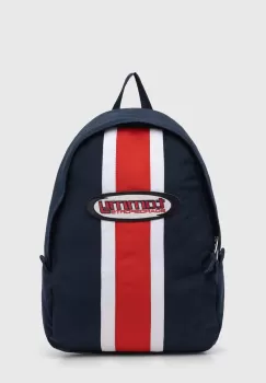 Tommy Jeans rucsac barbati, culoarea albastru marin, mare, modelator imagine