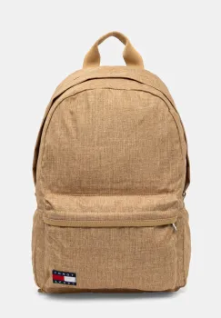 Tommy Jeans rucsac barbati, culoarea bej, mare, neted, AM0AM12912 imagine