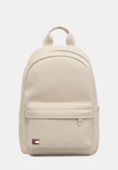 Tommy Jeans rucsac culoarea bej, mic, uni, AW0AW18086 imagine