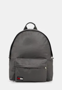 Tommy Jeans rucsac culoarea gri, mare, neted, AM0AM13726 imagine