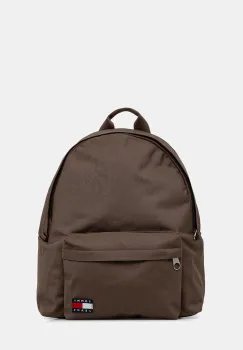 Tommy Jeans rucsac culoarea maro, mare, uni, AM0AM13726 imagine