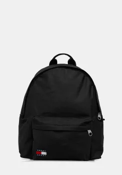 Tommy Jeans rucsac culoarea negru, mare, uni, AM0AM13726 imagine
