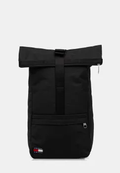 Tommy Jeans rucsac culoarea negru, mare, uni, AM0AM13727 imagine