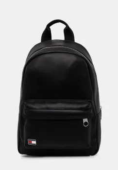 Tommy Jeans rucsac culoarea negru, mic, uni, AW0AW18086 imagine