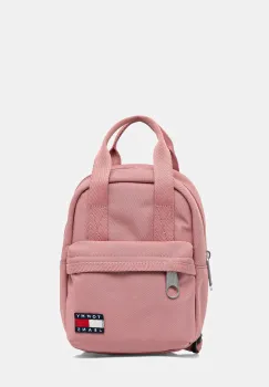 Tommy Jeans rucsac culoarea portocaliu, mic, uni, AW0AW17577 imagine