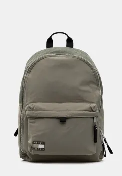 Tommy Jeans rucsac culoarea verde, mare, uni, AM0AM13733 imagine
