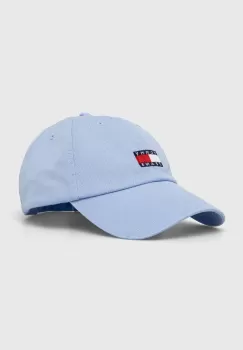 Tommy Jeans sapca de baseball din bumbac cu imprimeu imagine