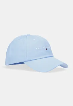 Tommy Jeans sapca de baseball din bumbac cu imprimeu, AW0AW16868 imagine