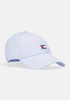 Tommy Jeans sapca de baseball din bumbac cu imprimeu, AW0AW16986 imagine