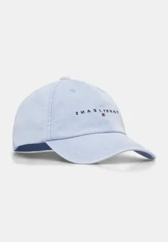 Tommy Jeans sapca de baseball din bumbac cu imprimeu, AW0AW17308 imagine