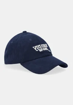Tommy Jeans sapca de baseball din catifea culoarea bleumarin, AW0AW17908 imagine