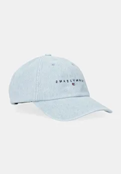 Tommy Jeans sapca de baseball din denim AW0AW17912 imagine