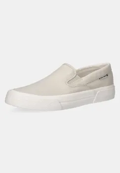 Tommy Jeans tenisi SLIP ON CANVAS COLOR culoarea bej, EM0EM01544 imagine