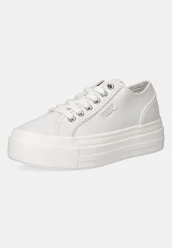 Tommy Jeans TJW FLATFORM SNEAKER LTR tenisi pentru femei, din piele imagine