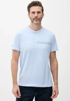 Tommy Jeans tricou barbati, cu imprimeu, DM0DM20779 imagine