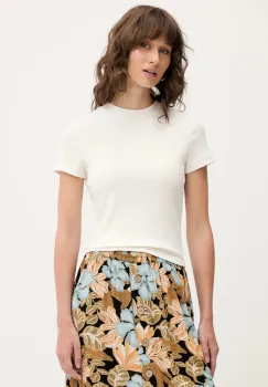 Tommy Jeans tricou culoarea bej, DW0DW20910 imagine