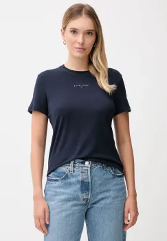 Tommy Jeans tricou culoarea bleumarin, DW0DW21964 imagine