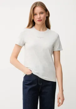 Tommy Jeans tricou culoarea gri, DW0DW21964 imagine