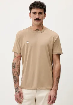 Tommy Jeans tricou culoarea maro, uni, DM0DM22667 imagine