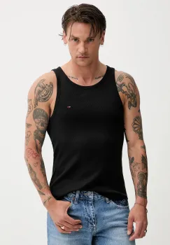 Tommy Jeans tricou culoarea negru, DM0DM21927 imagine