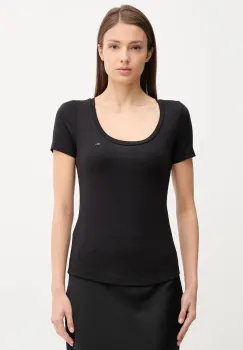 Tommy Jeans tricou culoarea negru, DW0DW20916 imagine