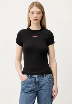Tommy Jeans tricou culoarea negru, DW0DW21402 imagine